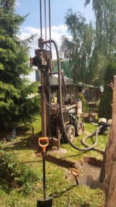 Малогабаритное бурение в области